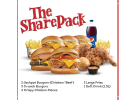The Sauce Burger Cafe The Share Pack Deal For Rs.2999/-image-1580
